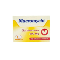 MACROMYCIN(CLARITROMICINA) 500 MG X 10 TAB (LABQUIFAR)