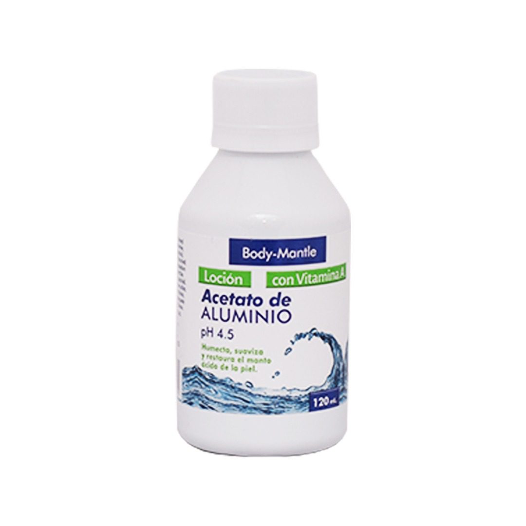 ACETATO DE ALUMINIO + VITA A X 120 ML (BODY-MANTLE)