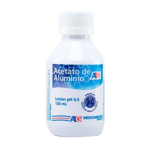 ACETATO DE ALUMINIO LOCION X 120 ML (AG)