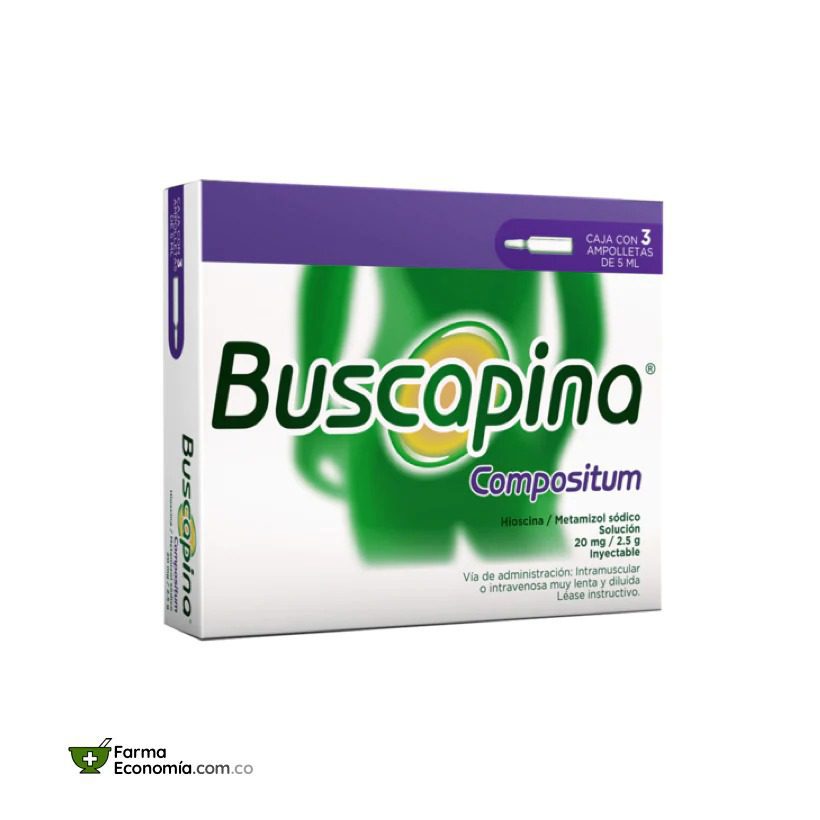 BUSCAPINA COMPUESTA SOL INYECTABLE  X 3 AMPOLLAS (SANOFI)