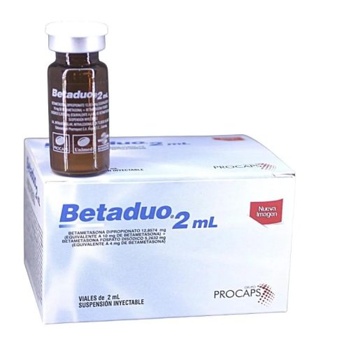 BETADUO VIAL X 2 ML (DIPROPIONATO 10MG/FOSFATO 4MG) - PROCAPS
