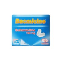 BACMICINE (SULTAMICILINA) 750 MG X 10 TAB-- BIOQUIFAR