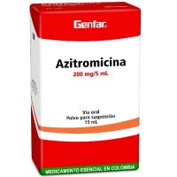 AZITROMICINA 200MG/5ML X 15 ML (GENFAR)
