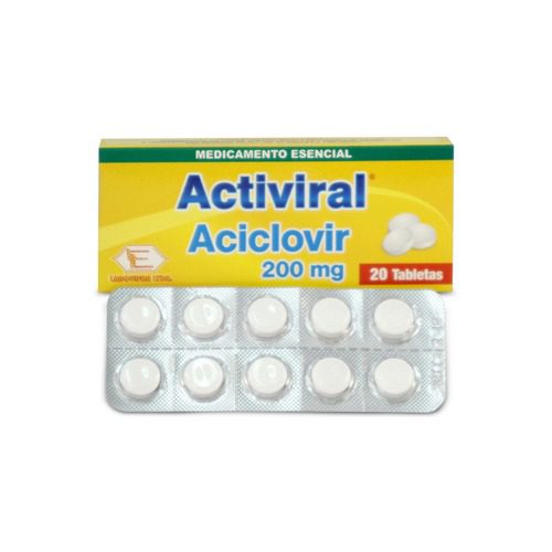 ACTIVIRAL 200 MG X 20 TAB (LABQUIFAR)