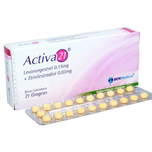 REGULADO ACTIVA 21 LEVONORGE/ETINILESTRADIOL (FAES) NO PP