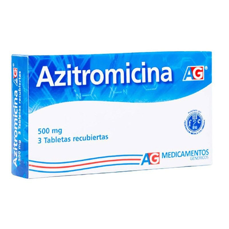 AZITROMICINA 500 MG X 3 TAB (AG)