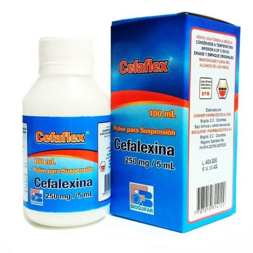CEFAFLEX 250 MG X 100 ML (BIOQUIFAR)