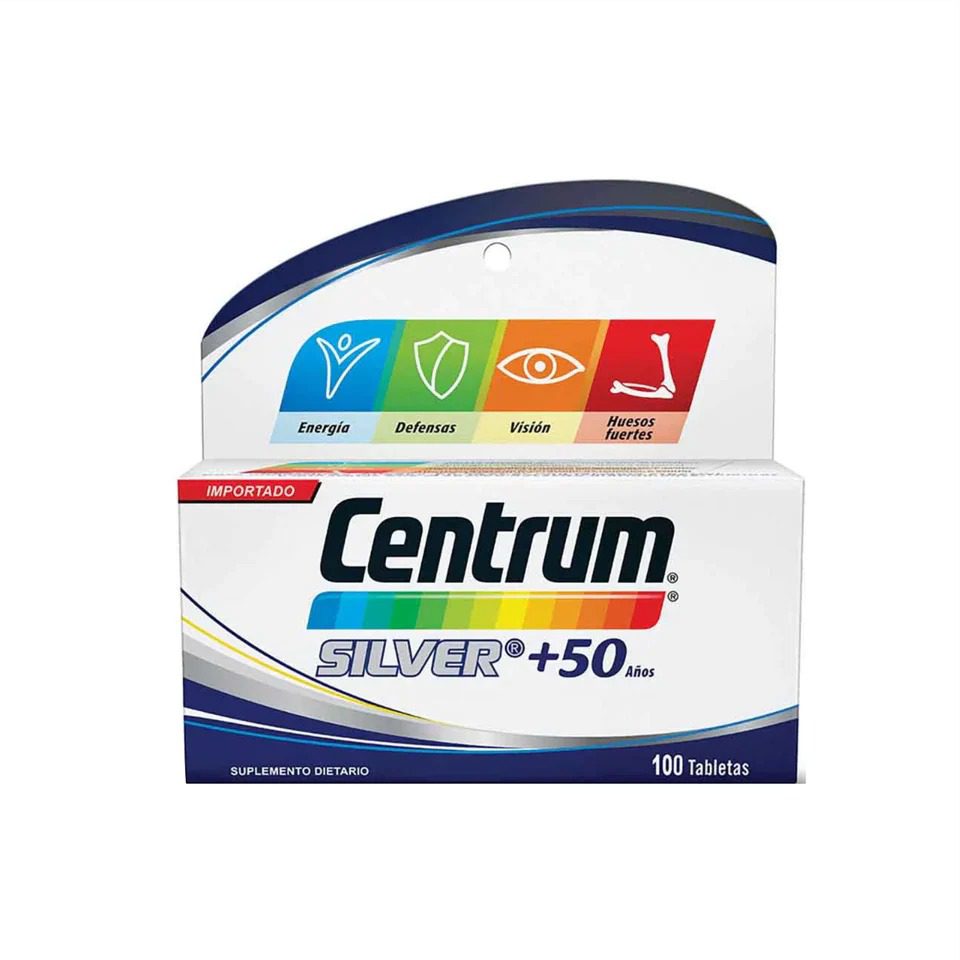 CENTRUM SILVER 50+ FCO X 100 (GLAXO)