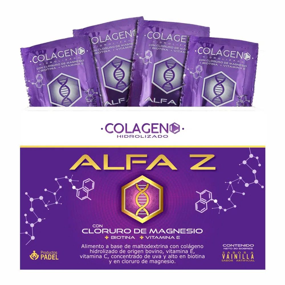 COLAGENO HIDROLIZADO ALFA ZETA X 30 SBS (PADEL)