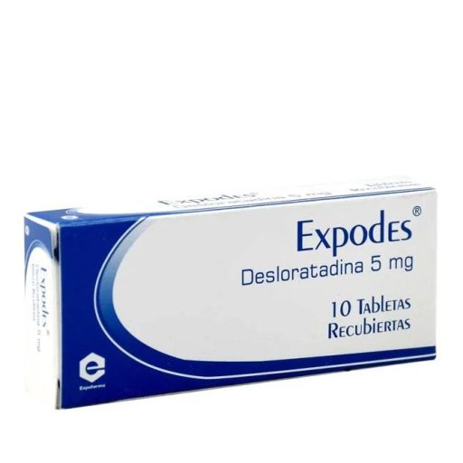 DESLORATADINA 5MG (EXPODES) X 10 TAB (EXPOFARMA)