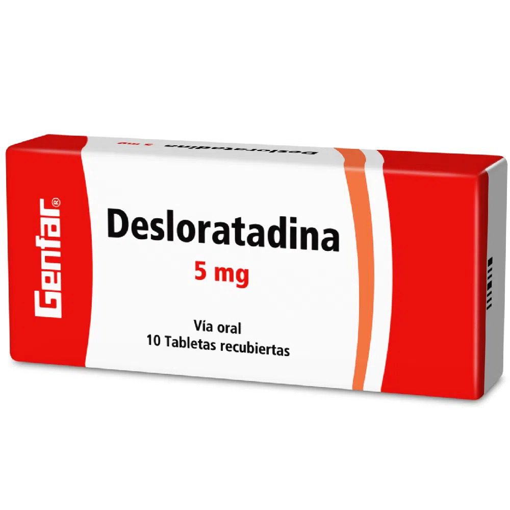 DESLORATADINA 5 MG X 10 TAB (GENFAR)