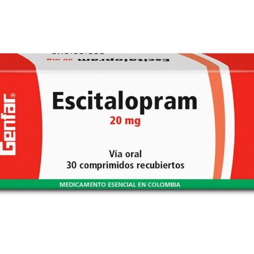 ESCITALOPRAM 20 MG X 30 TAB (GENFAR)