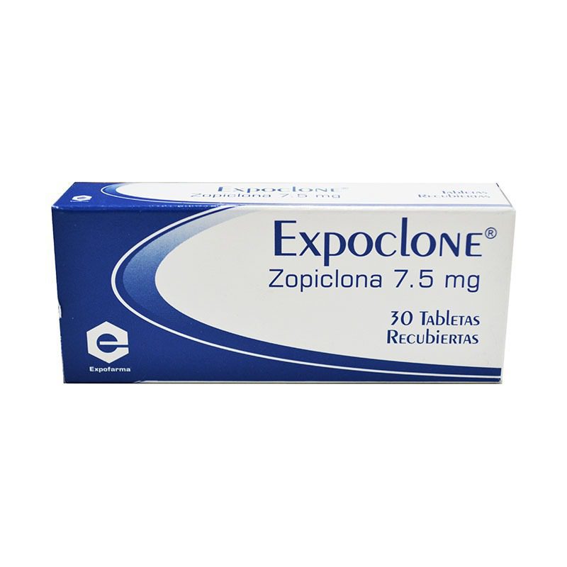ZOPICLONA -EXPOCLONE- 7.5 MG X 30 TAB (EXPOFARMA)