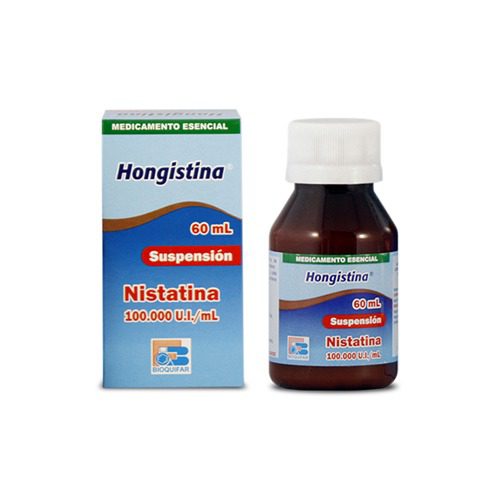 HONGISTINA(NISTATINA) X 60 ML (BIOQUIFAR)