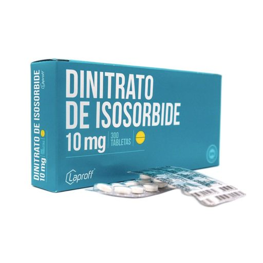 DINITRATO DE ISOSORBIDE 10MG CJA X 300 TBS--LAPROFF