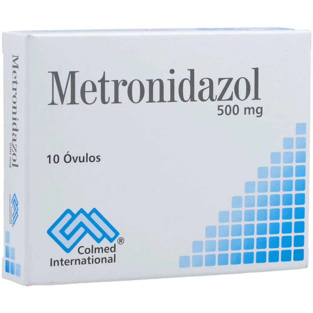 METRONIDAZOL 500 MG- CAJA  X 10 OVULOS--COLMED