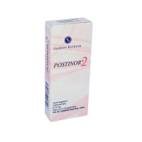 POSTINOR 2 (LEVONORGESTREL 0.75 MG)  CAJA X 2 TAB (GEDEON RICHTER)