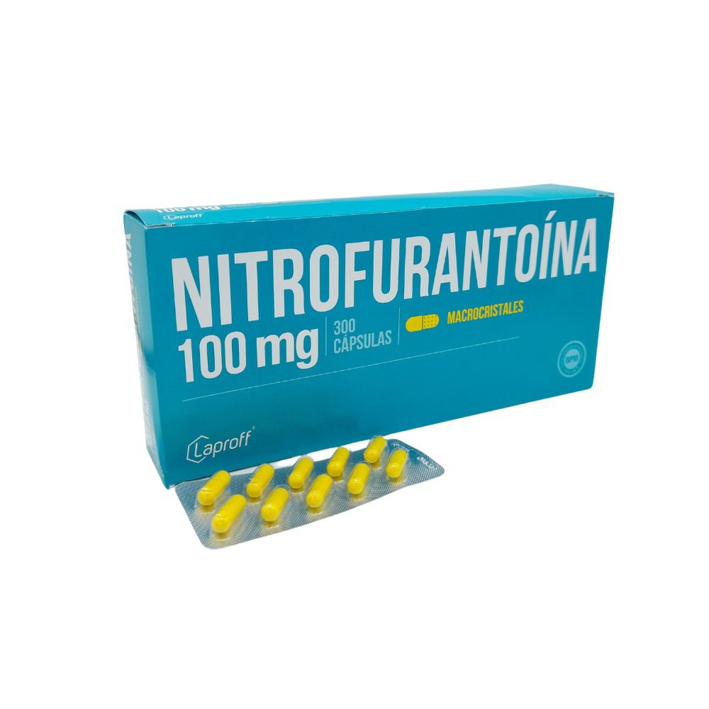 NITROFURANTOINA 100 MG X 300 CAP--LAPROFF