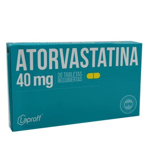 ATORVASTATINA 40 MG X 30 TAB (LAPROFF)