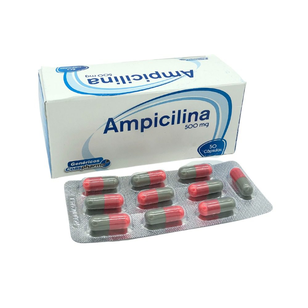 AMPICILINA 500 MG X 50 CAP (COASPHARMA)