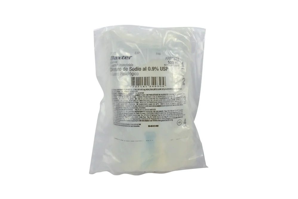 CLORURO DE SODIO 0.9% X 1000 ML (BAXTER)