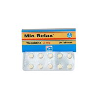 MIO-RELAX (TIZANIDINA) 2 MG X 20 TBS