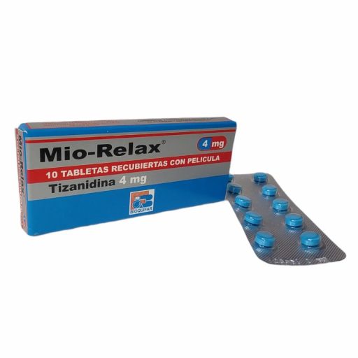 MIO-RELAX 4 MG (TIZANIDINA) X 10 TAB--BIOQUIFAR