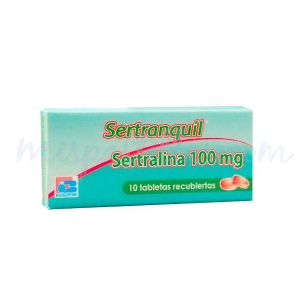SERTRANQUIL (SERTRALINA) 100 MG X 10 TAB -- BIOQUIFAR