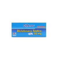 DIFLENAC (DICLOFENACO) 50 MG X 20 TAB (BIOQUIFAR)