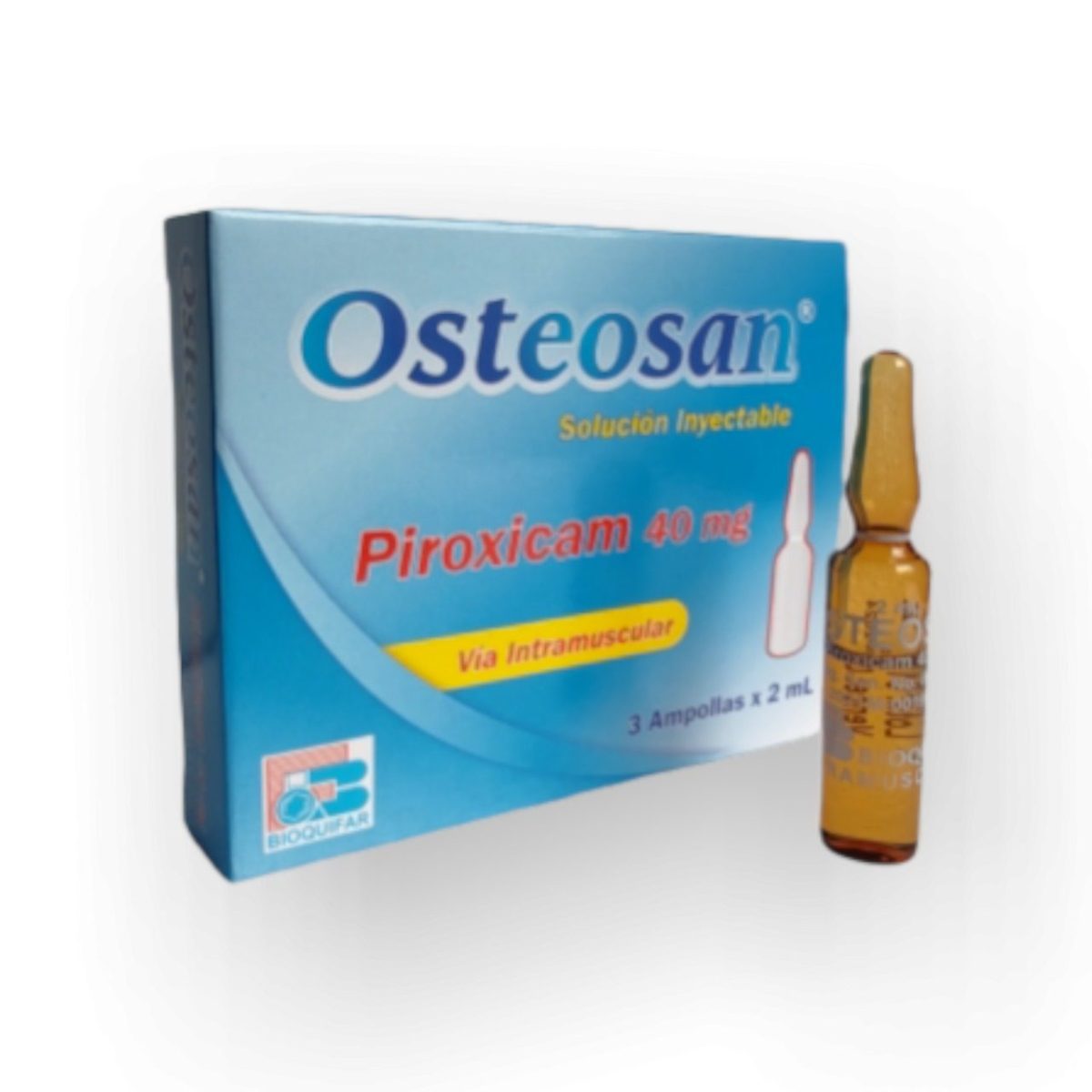 OSTEOSAN(PIROXICAN) 40 MG X 3 AMP (BIOQUIFAR)