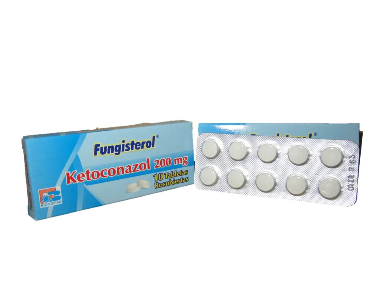 FUNGISTEROL (KETOCONAZOL) 200 MG X 10 TAB --BIOQUIFAR
