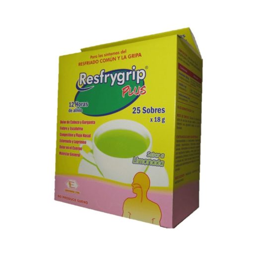 RESFRYGRIP PLUS(ACET/FEN/LORA) X 25 SOBRES