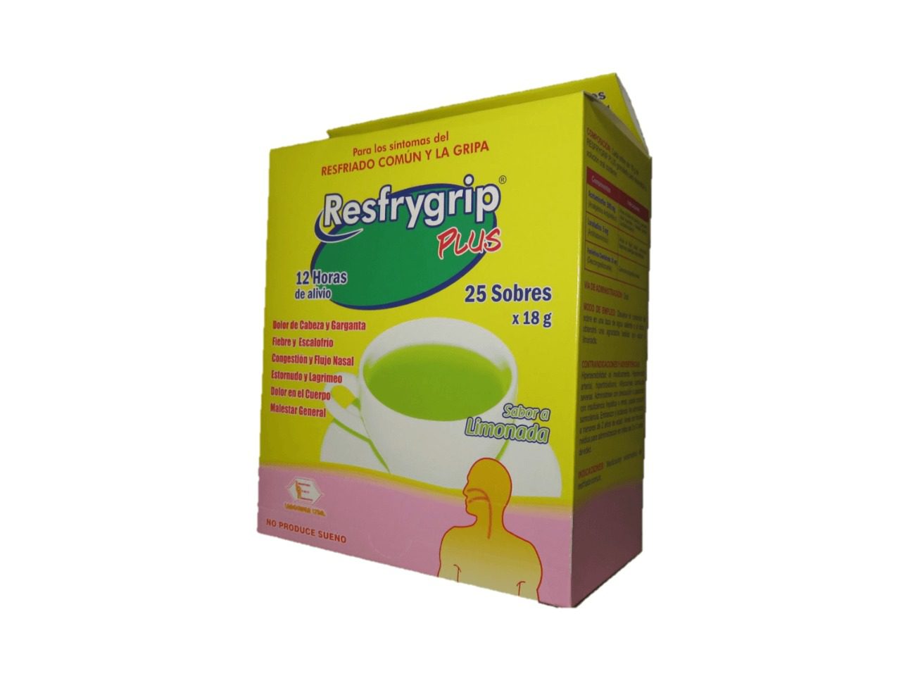 RESFRYGRIP PLUS(ACET/FEN/LORA) X 25 SOBRES