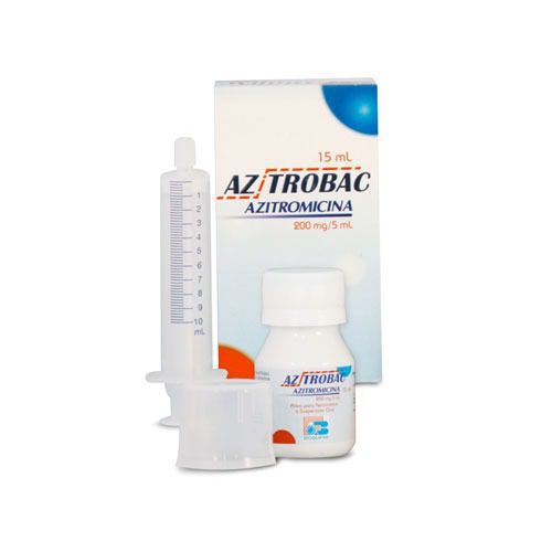 AZITROMICINA (AZTROBAC) SUSP X 15 ML -BIOQUIFAR