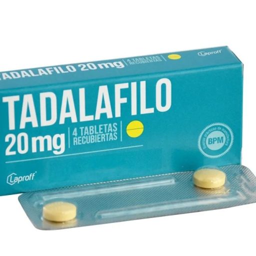 TADALAFILO 20MG X 4TBS (LAPROFF)