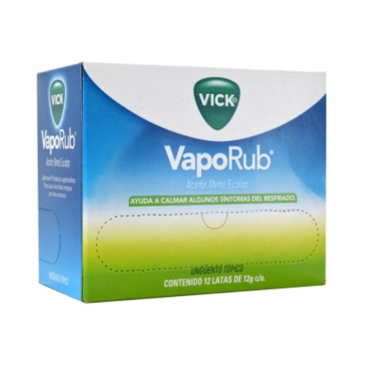 VAPORUB X 12 LATAS X 12 GR (P&G)