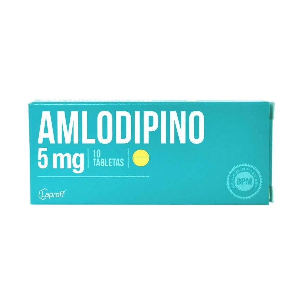 AMLODIPINO 5 MG X 10 TAB (LAPROFF)