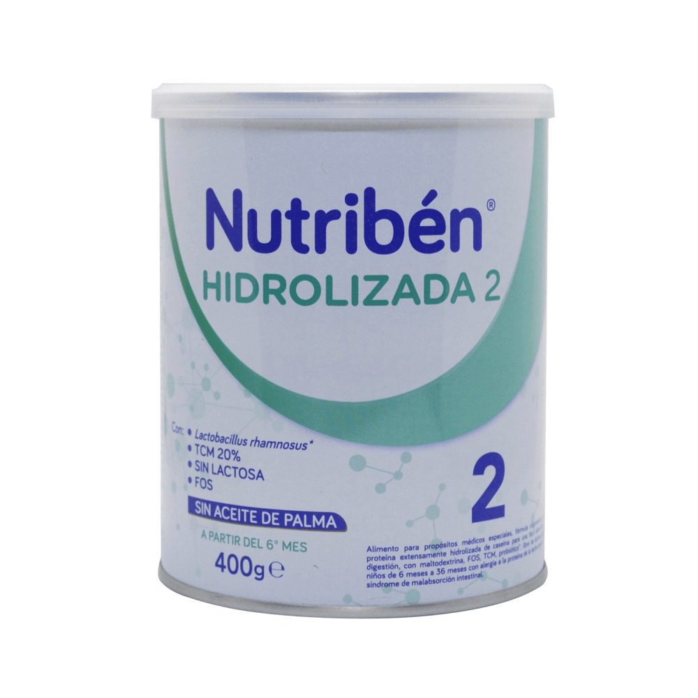NUTRIBEN HIDROLIZADA ETAP 2 X 400 GMS (NOVAMED)