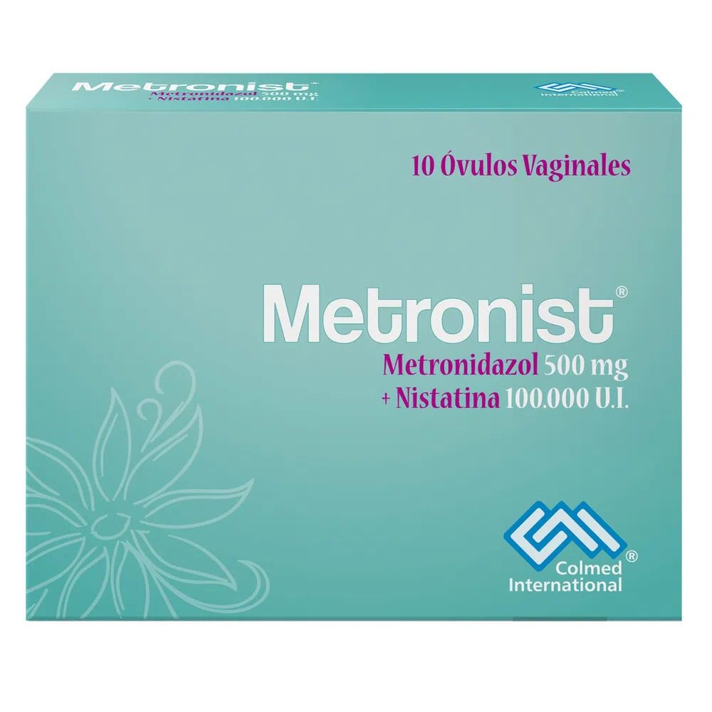 METRONIST (METRONIDAZOL-NISTATINA)X 10 OVULOS