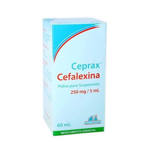 CEPRAX (CEFALEXINA) 250 MG X  60 ML (ANGLOPHARMA)