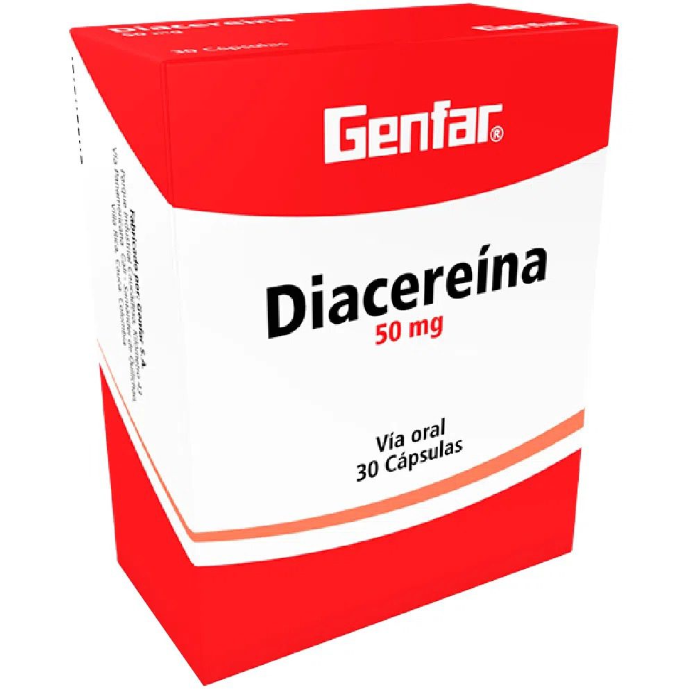 DIACEREINA 50 MG X 30 TBS (GENFAR)