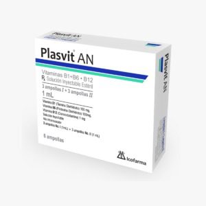 PLASVIT(COMPLEJO B ) AMPOLLA CAJA X 3