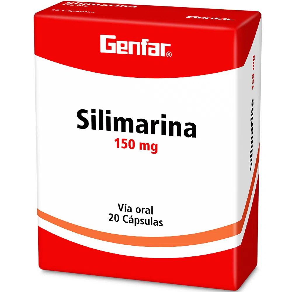 SILIMARINA 150 GR- CAJA  X 20 CAPSULAS (GENFAR)