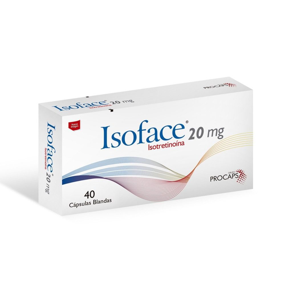 ISOFACE 20 MG X 40 CAP (PROCAPS)