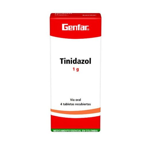 TINIDAZOL 1 GR X 4 TAB (GENFAR)