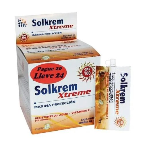 SOLKREM XTREME FPS100 X 24 SBS (CRONOMED)