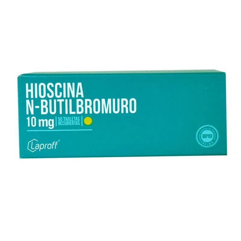 HIOSCINA N-BUTILBROMURO 10 MG X 50 TAB--LAPROFF