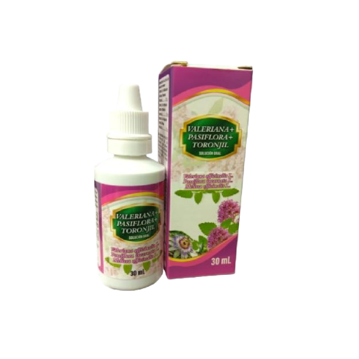 VALERIANA + PASIFLORA+TORONJIL -  GOTAS X 30 ML -ORAL - TOTALMAX