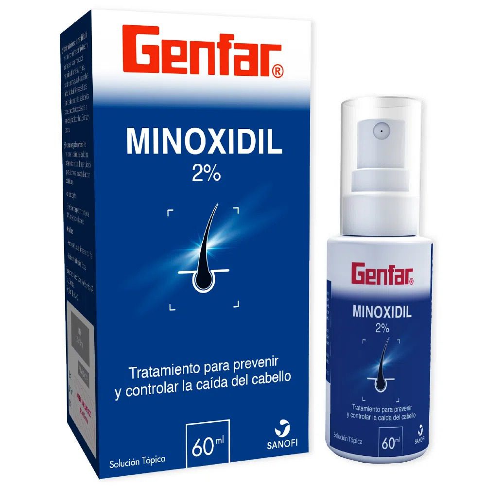 MiNOXIDIL 2% SLN TOPICA X 60 ML (GENFAR)