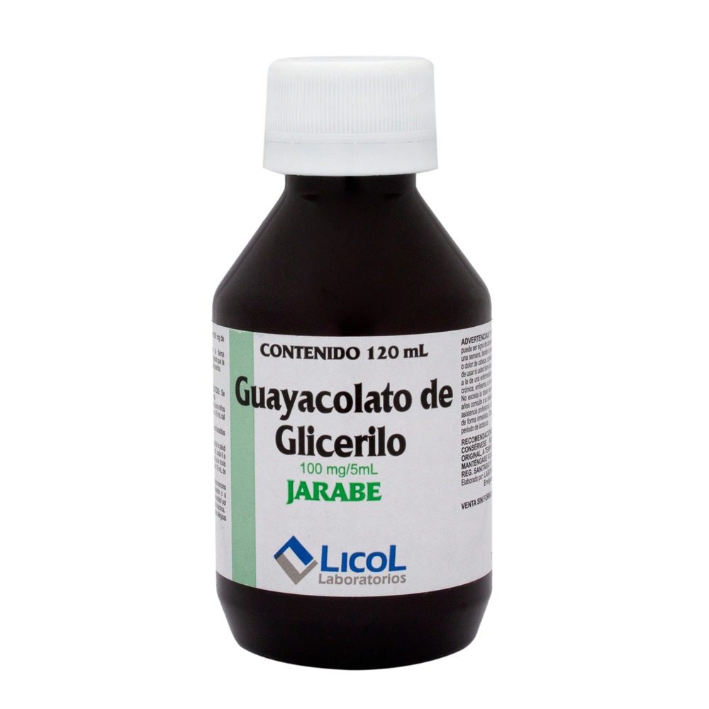 GUAYACOLATO DE GLICERILO JBE X 120 ML (LICOL)